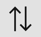 Prioritize toolbar icon — up and down arrows indicating priority reordering