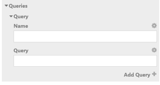 Queries configuration example