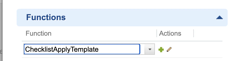Adding a workflow function to the transition