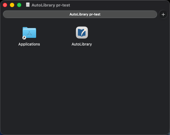 macOS DMG 安装界面