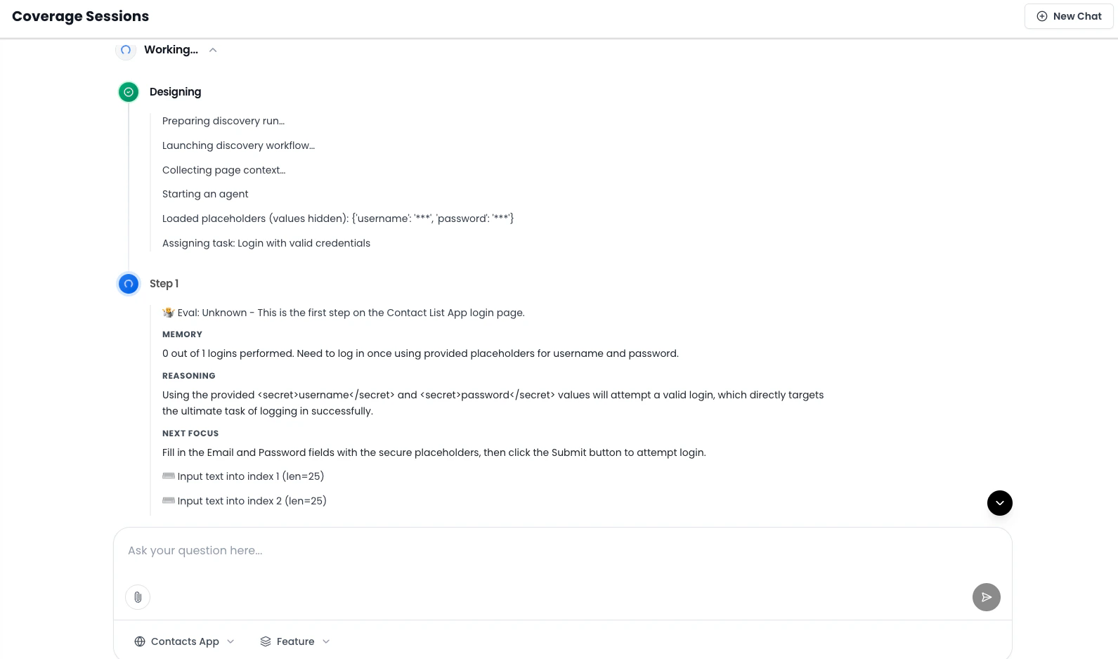 Generate workflow using AI