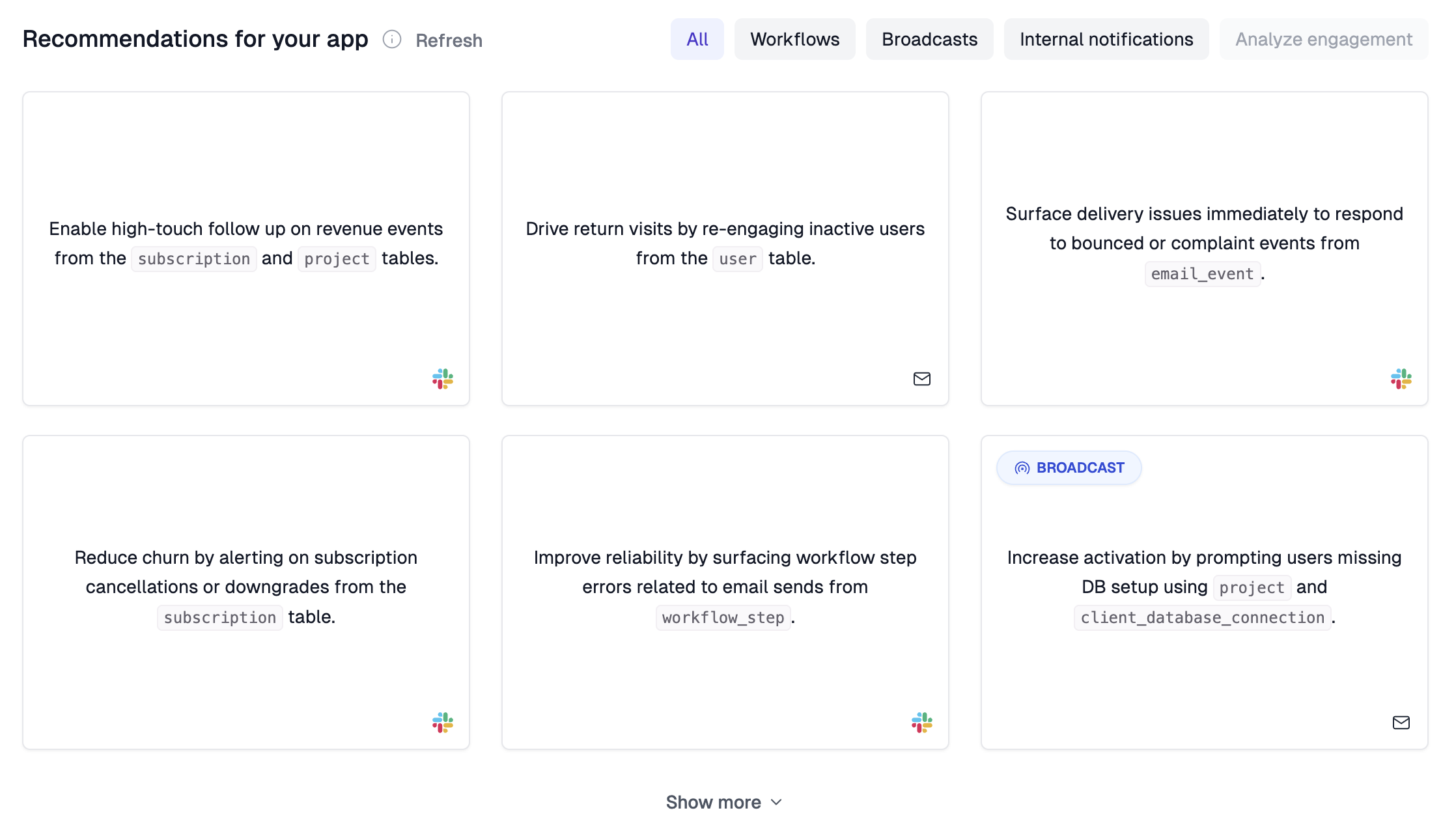 Prompt suggestions in Dreamlit