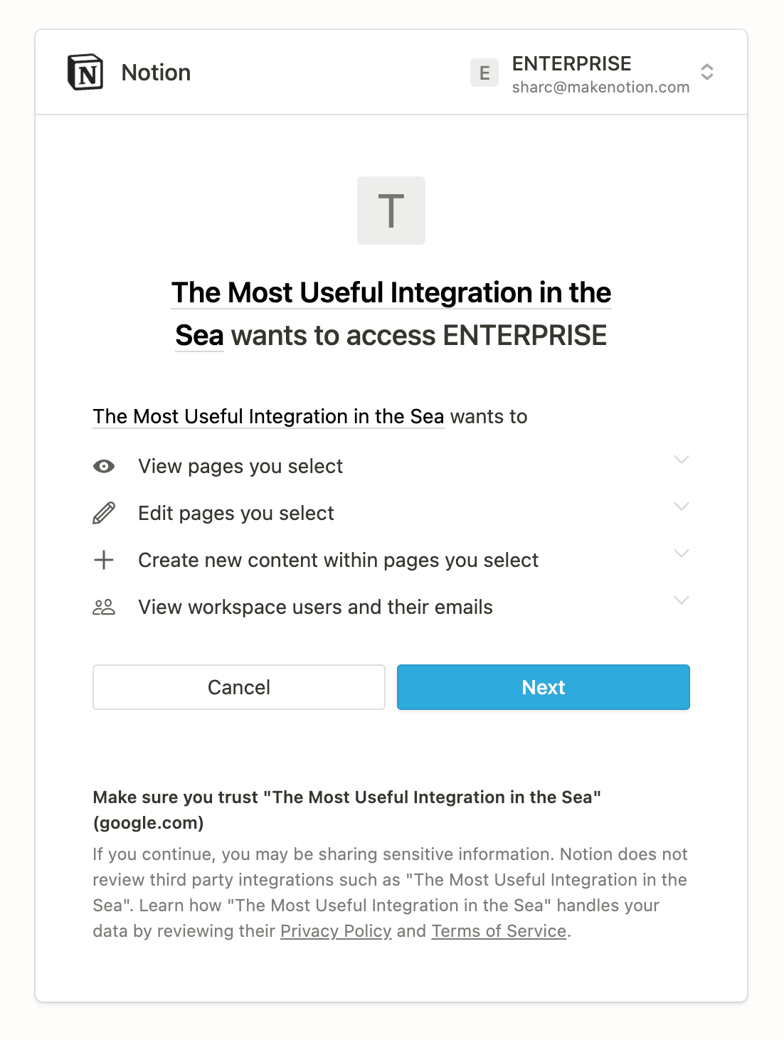 Notions Sign In Authorization - Notion Docs
