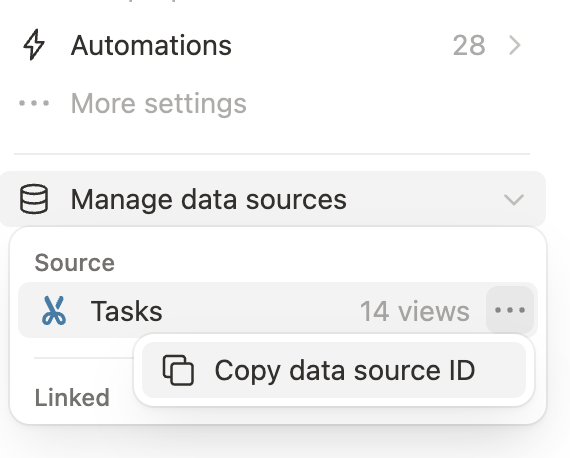 Retrieve a data source - Notion Docs