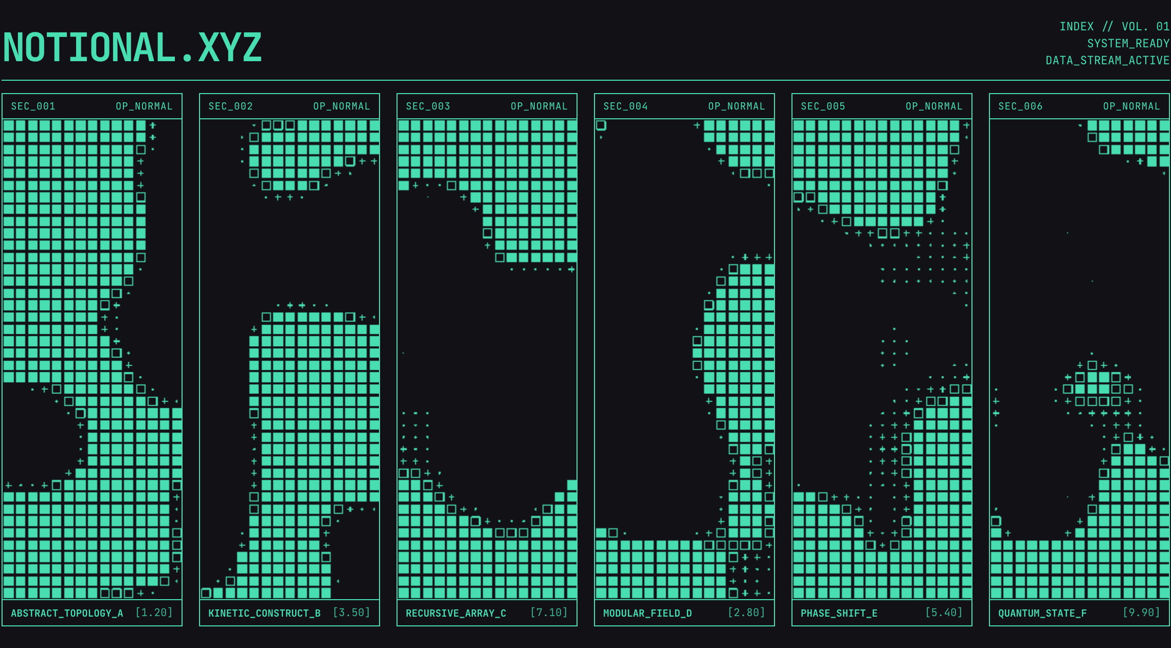 Notional thumbnail artwork