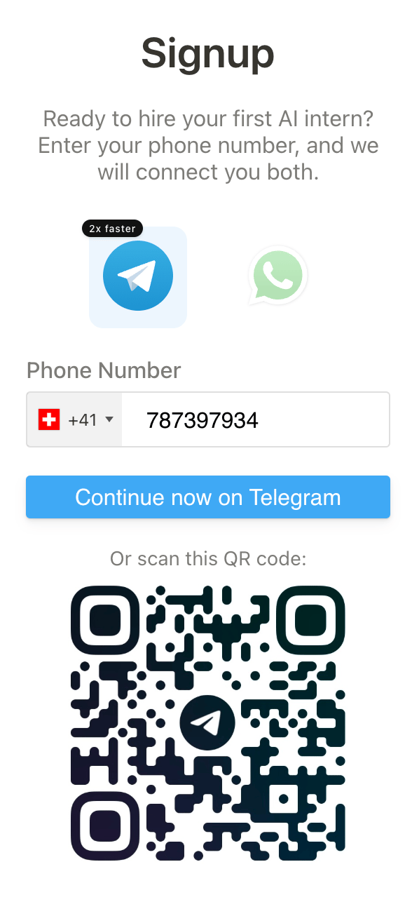 Conversation avec Notis dans Telegram