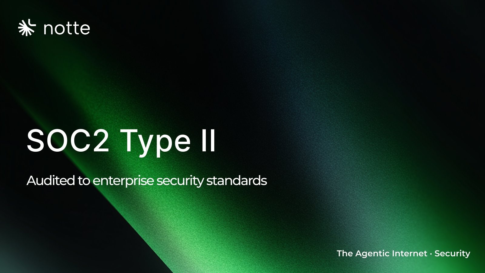 SOC2 Type II - Audited to enterprise security standards