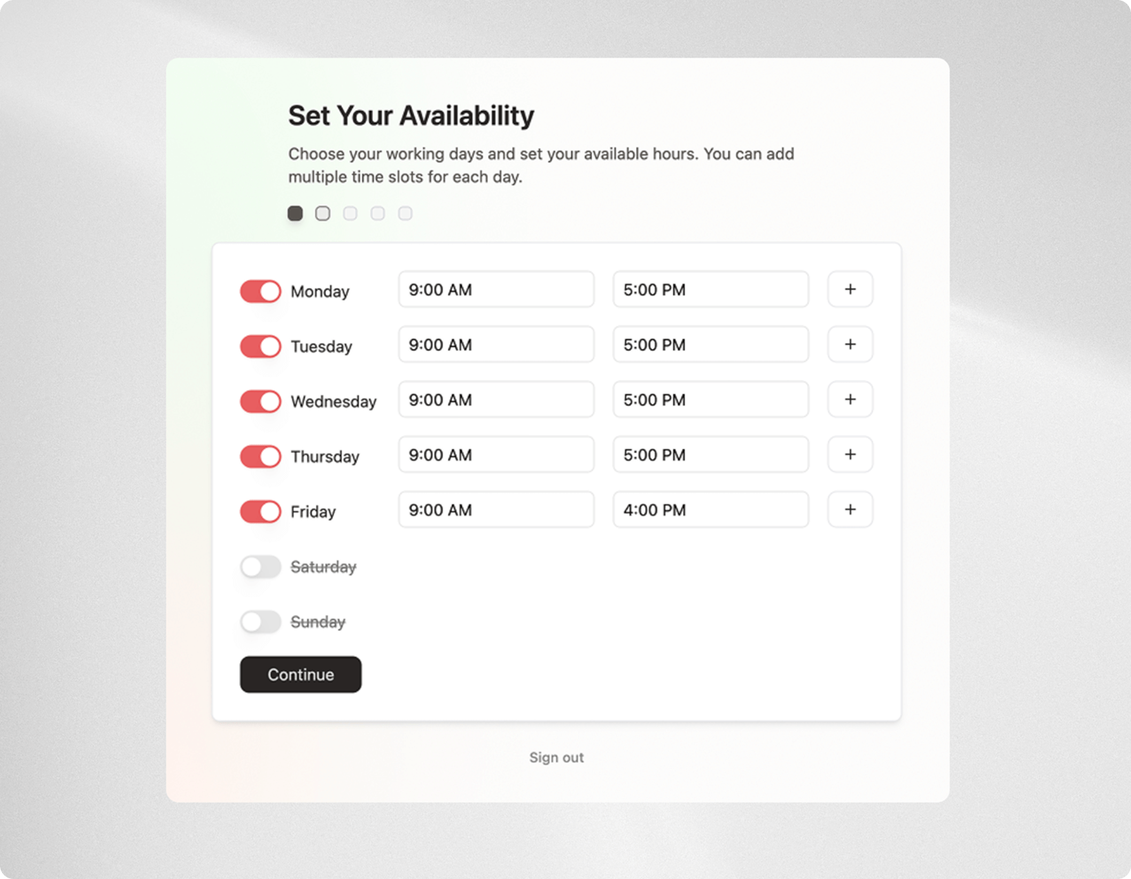 Novacal onboarding process overview