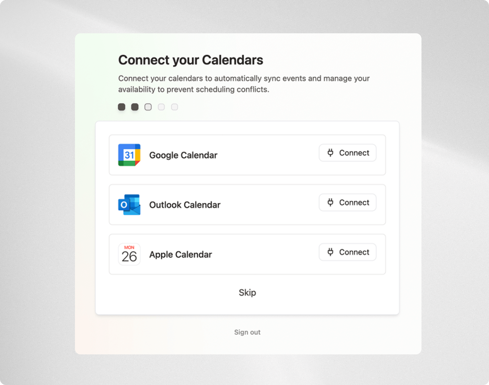Novacal onboarding process overview