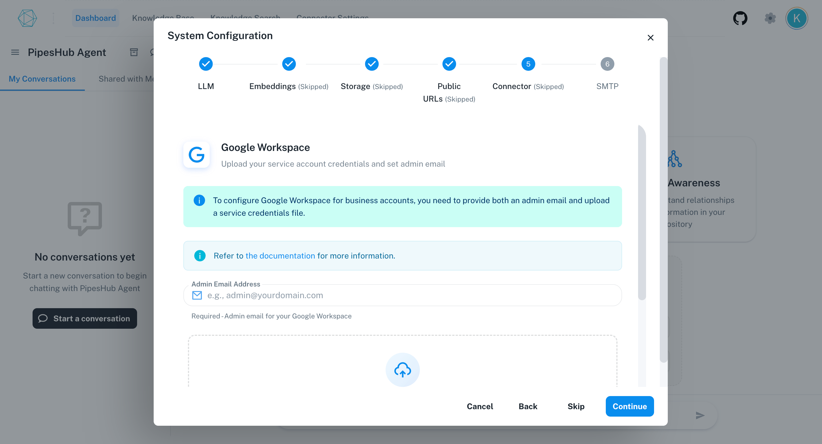 connectors onboarding