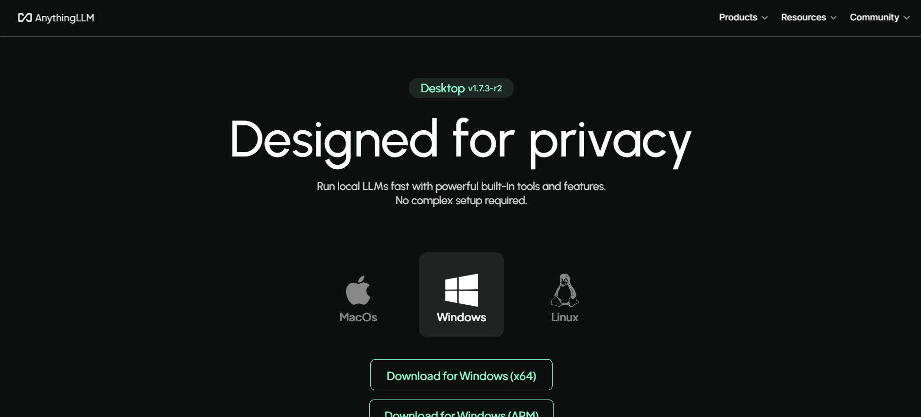 AnythingLLM Software