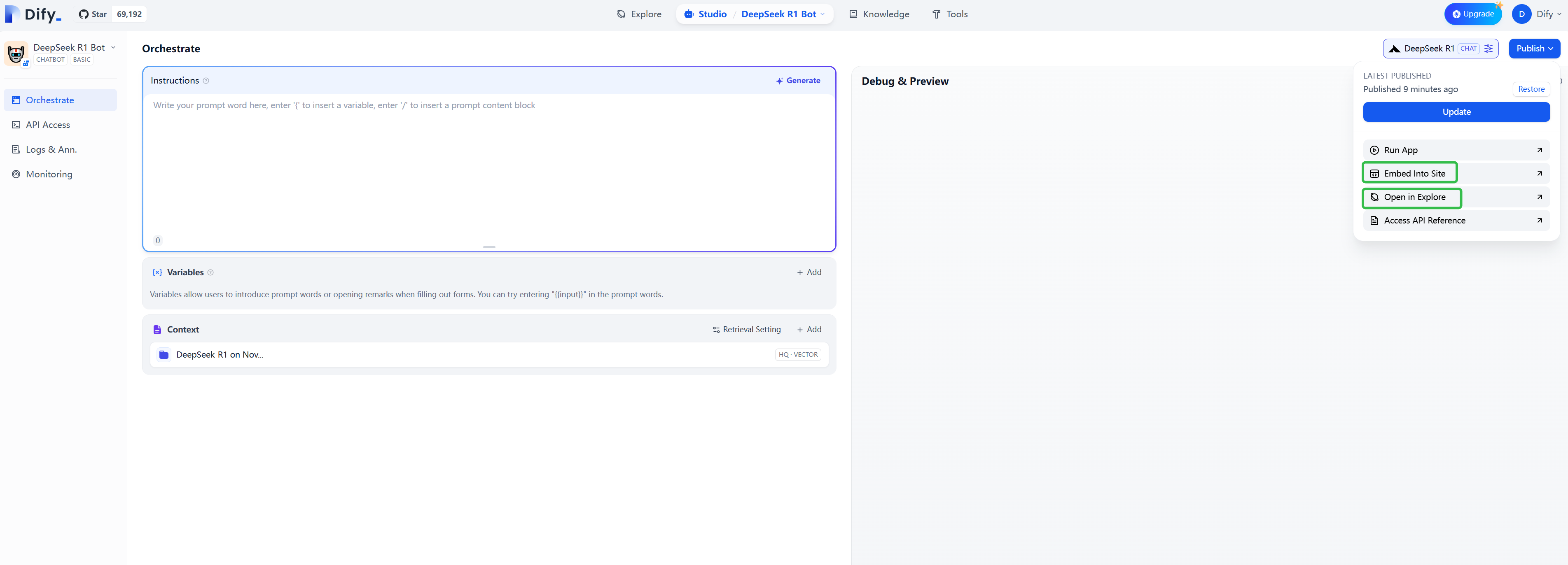 Workflow-based Applications