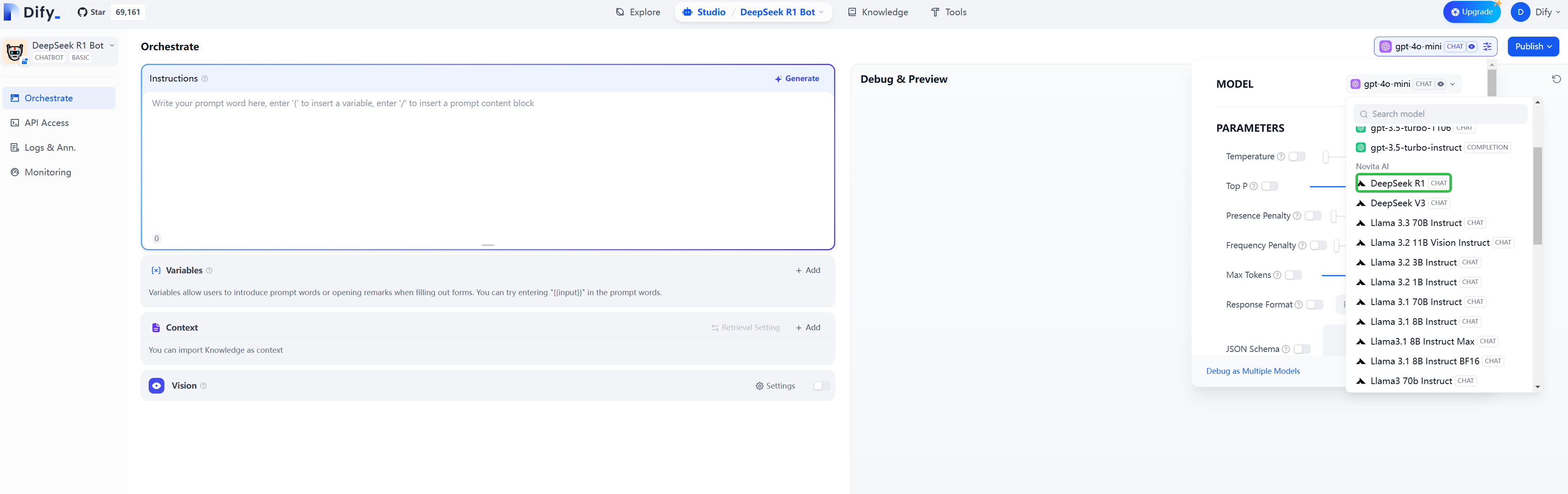 go to the Knowledge Base section and click Create Knowledage.