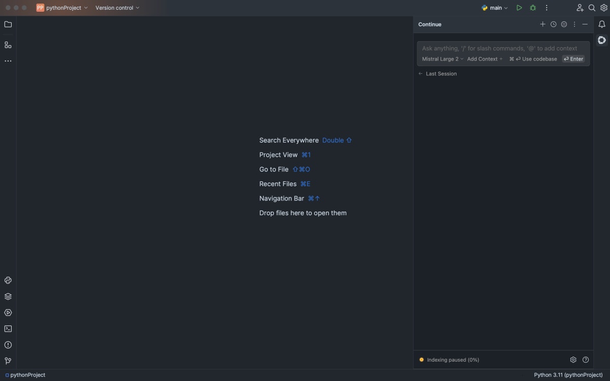 How to use Continue.dev-JetBrains
