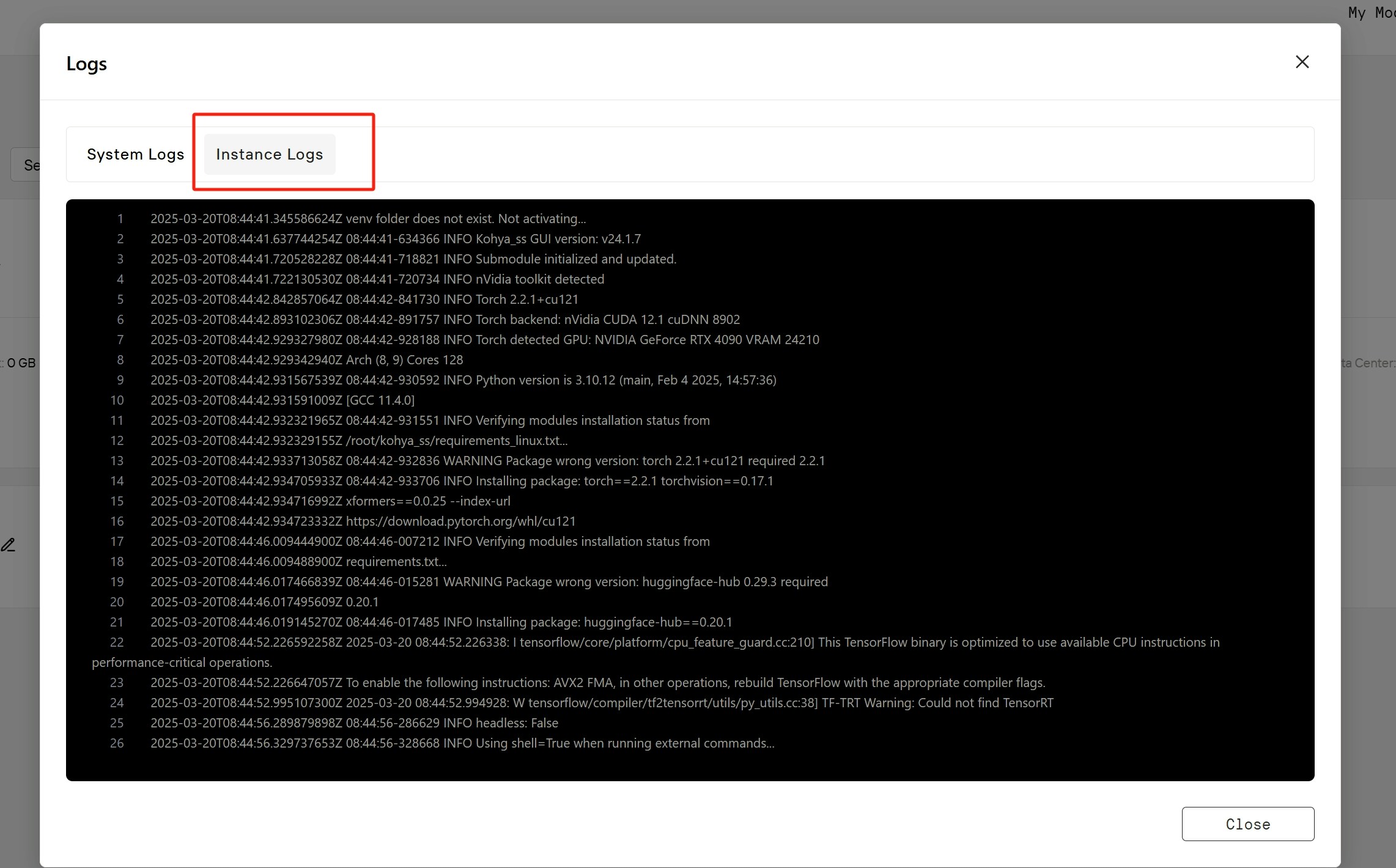 images/Step7CheckInstanceLogs.png