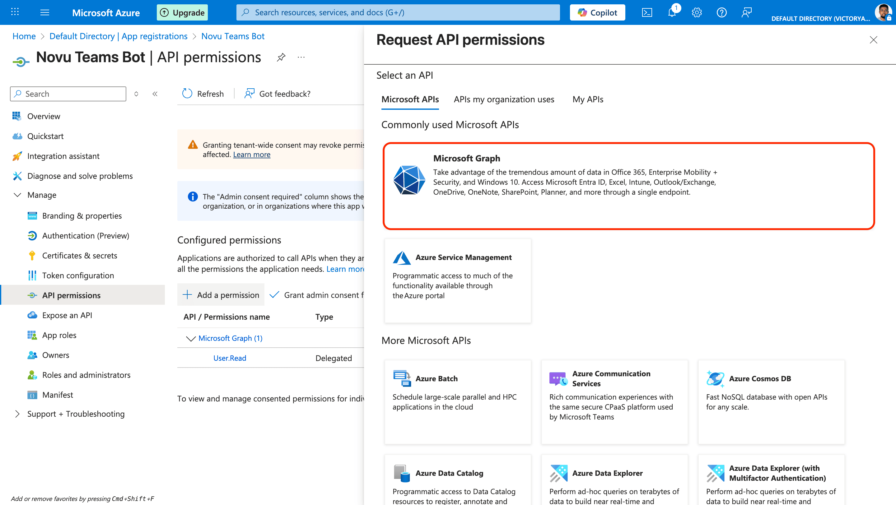 Add permissions