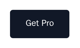 CheckoutButton labelled Get Pro, minimal theme