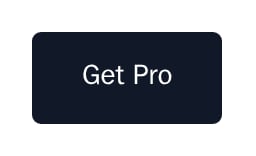 CheckoutButton labelled Get Pro, minimal theme