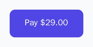 Checkout pay button for a checkout result, labelled Pay $29.00, light theme