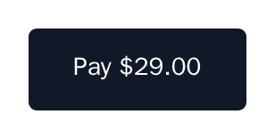 Checkout pay button for a checkout result, labelled Pay $29.00, minimal theme