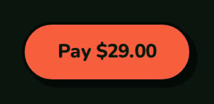 Checkout pay button for a checkout result, labelled Pay $29.00, nozleDark theme