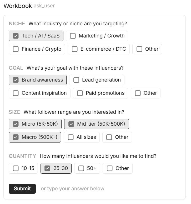 Clarification cards 1