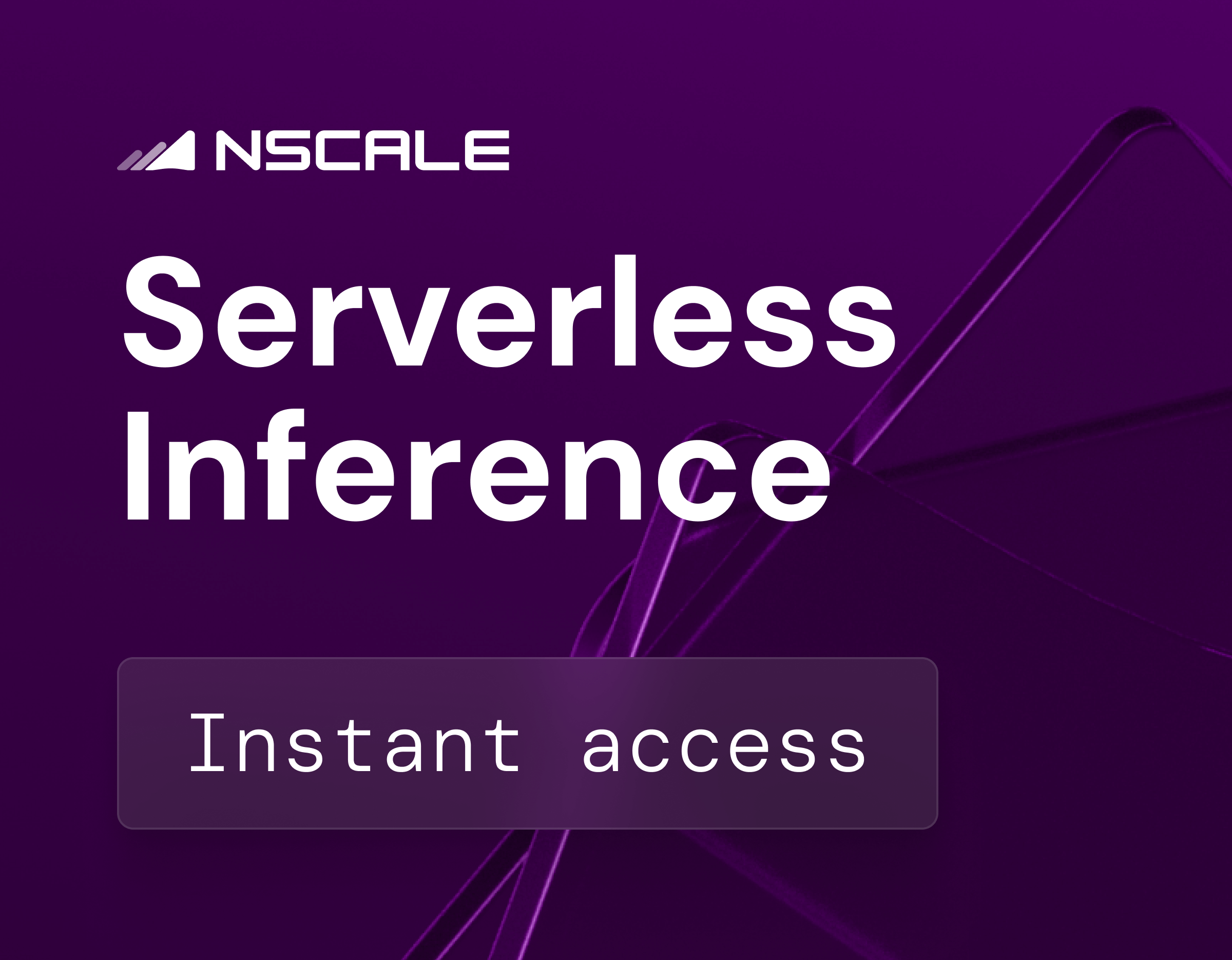Serverless Inference