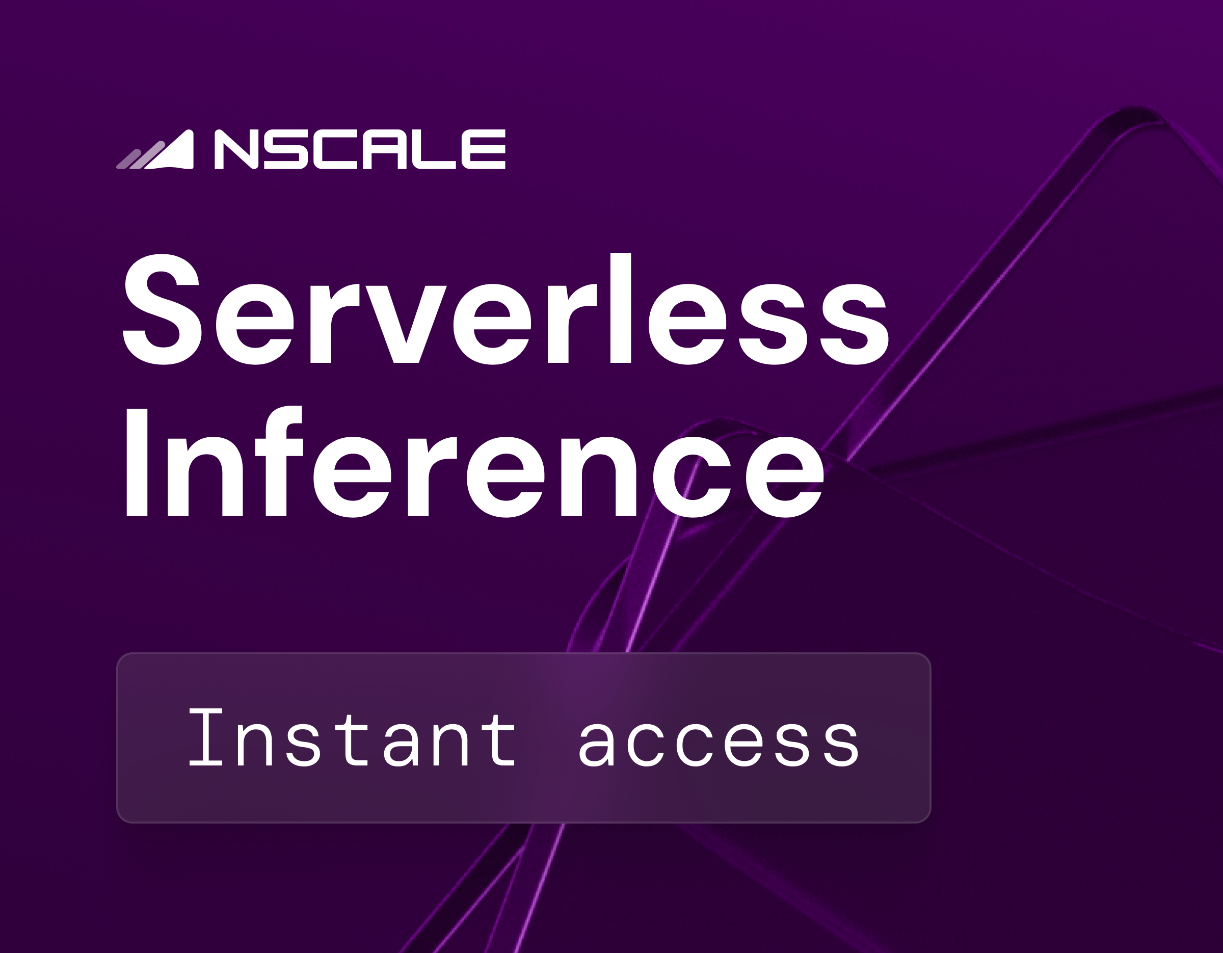 Serverless Inference