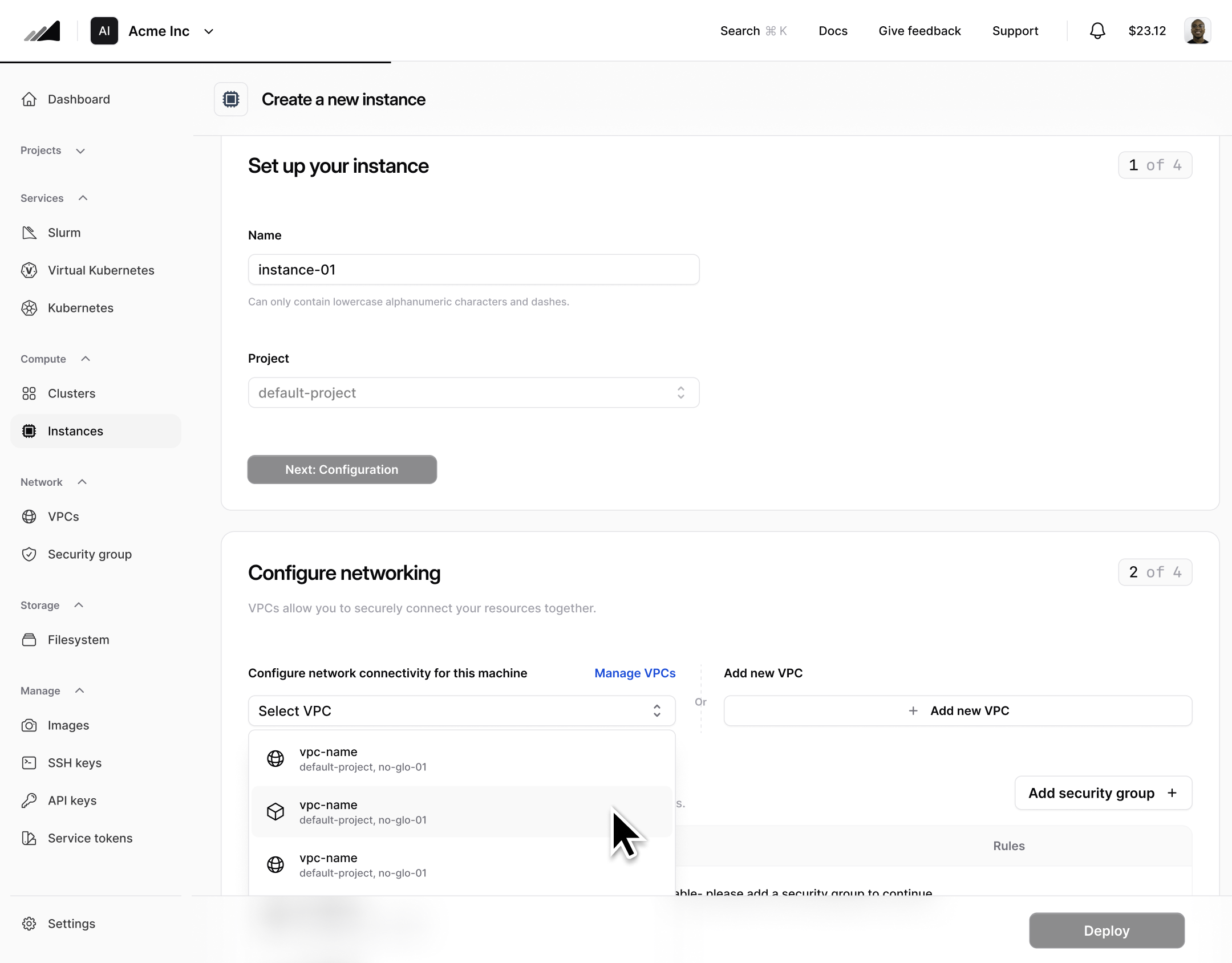 New Instance Flow 1 1