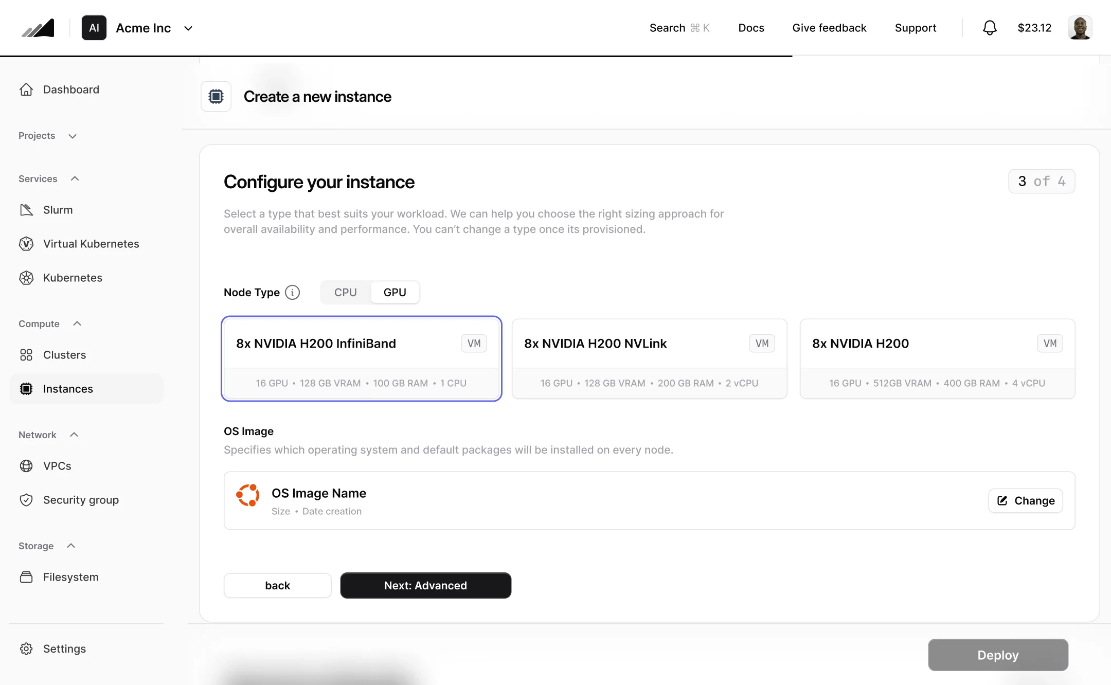 New Instance Flow 2