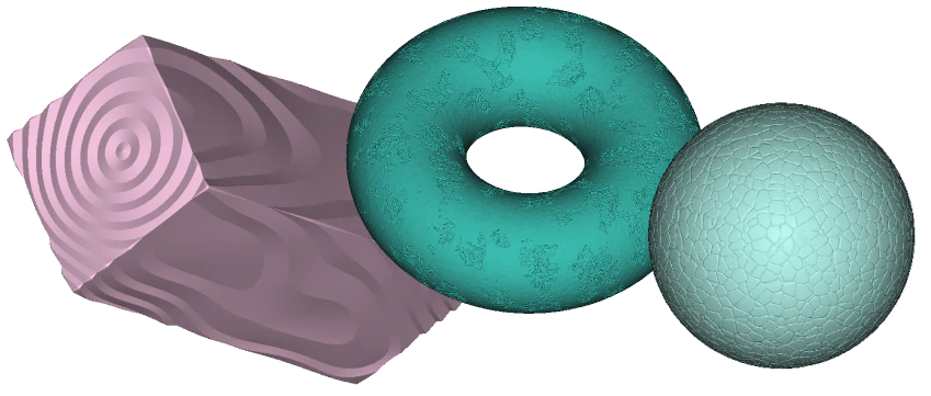 Some example bodies with different textures applied.