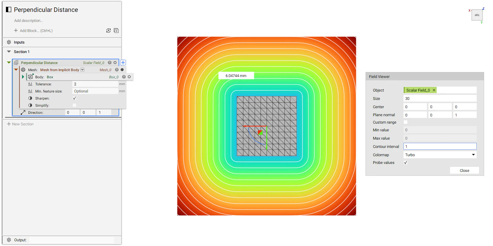 Perpendicular Distance