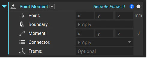 The Point Moment block