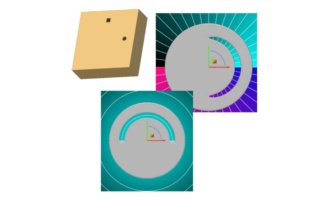 Cylindrical and spherical remap examples