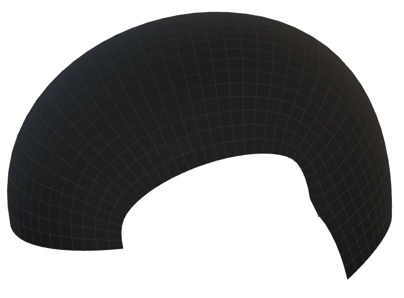 A mesh with no extraordinary vertices