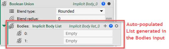Auto-Populated Lists