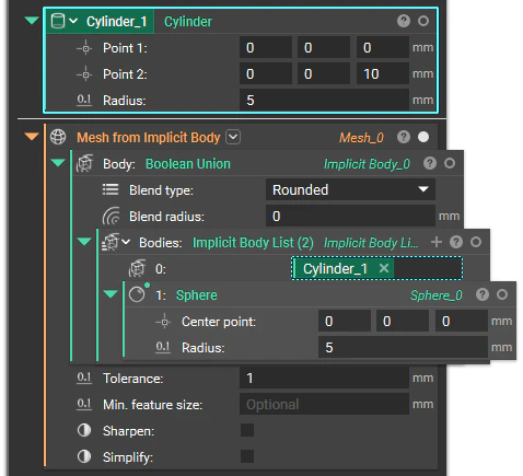 Nested blocks highlighting