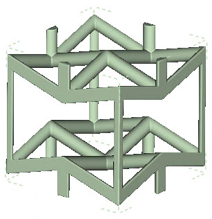 Re-Entrant unit cell