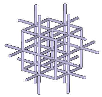 Oct Vertex Centroid unit cell
