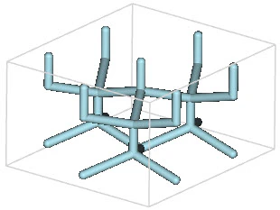 Hex Prism Diamond unit cell