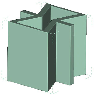 Re-Entrant Honeycomb unit cell