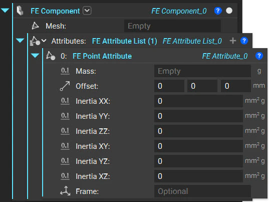 The old FE Component block structure from nTop 5.22 and earlier