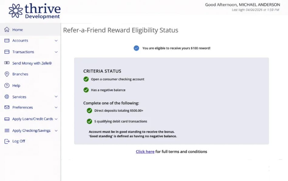 Eligibility criteria progress
