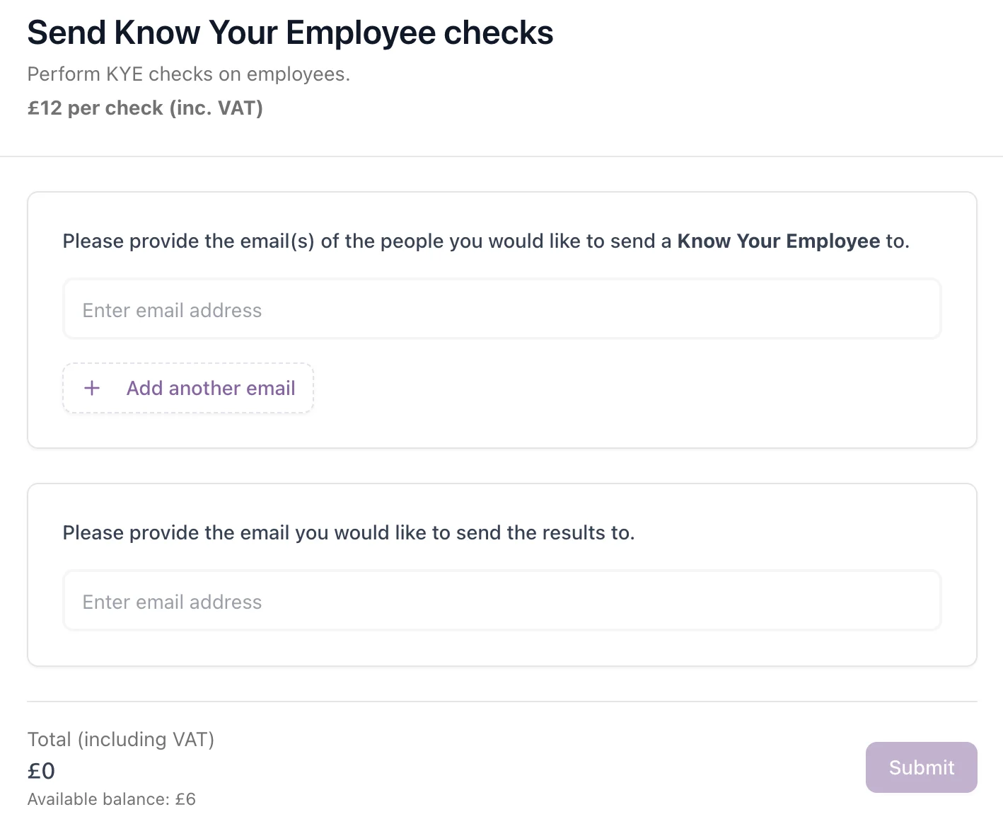 Know Your Employee Check