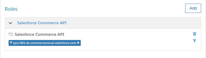 API client roles