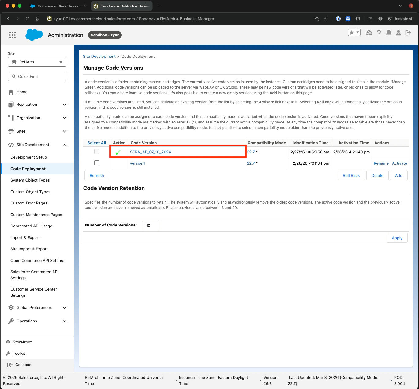 WebDAV details