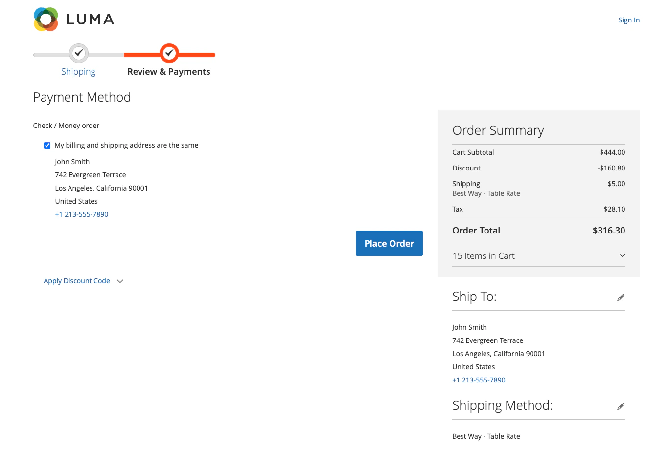 Numeral Tax in Magento