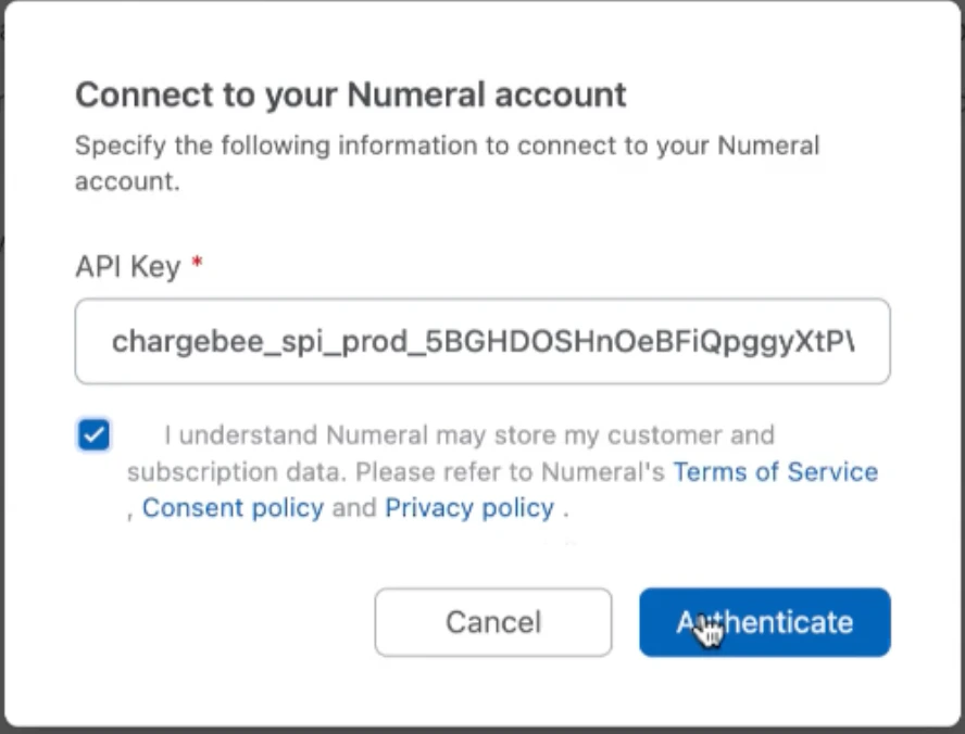 Authenticate
