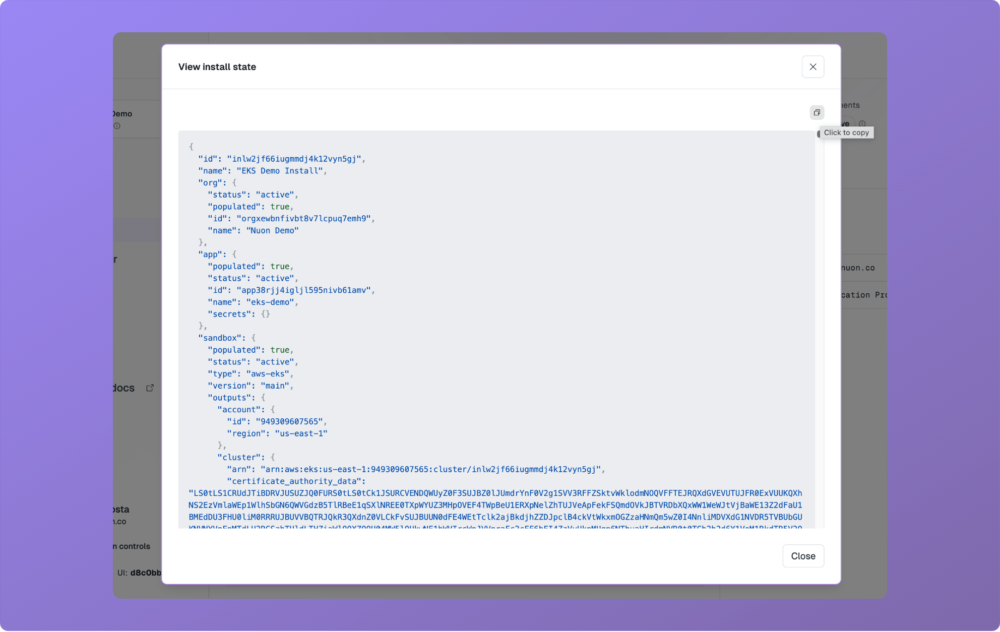 View Install State Two