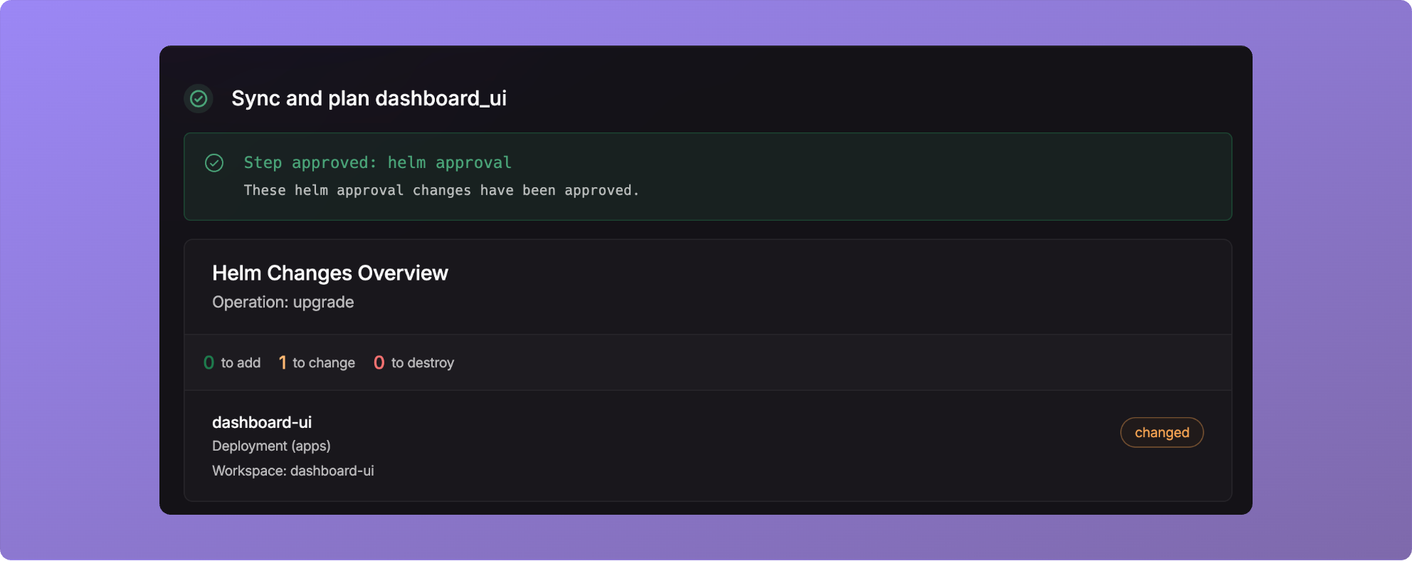 Improved Approval Diffs interface